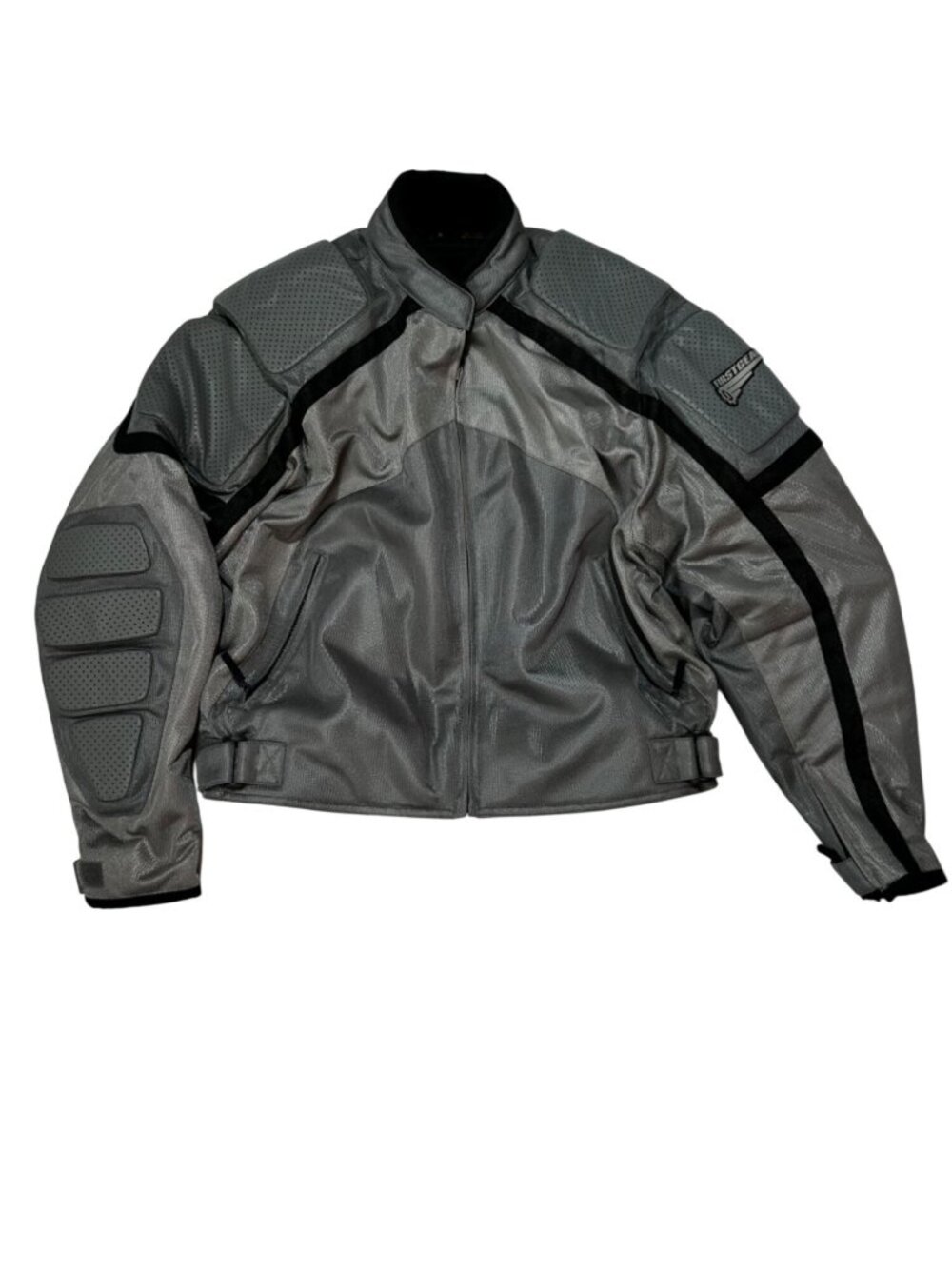 Firstgear Women’s Motorcycle Riding Jacket XL | Gray Armored Riding Touring